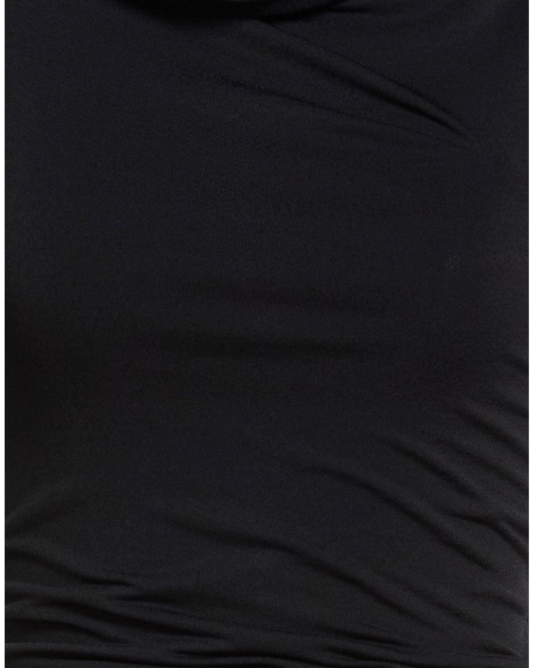 Rick Owens Black Top Viscose, Polyamide, Elastane