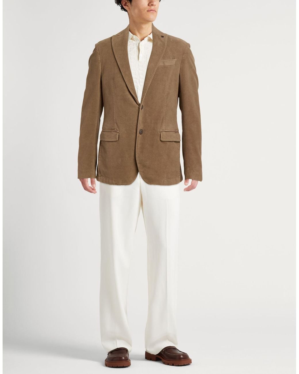 Blazer Messagerie pour homme en coloris Brown