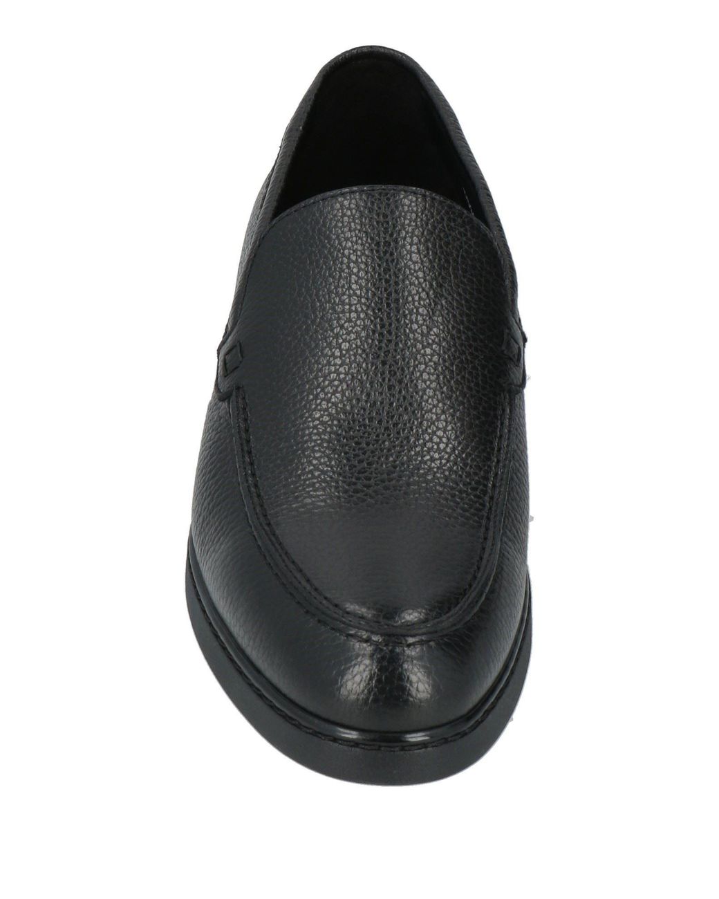 Doucal's Black Loafers Leather for men