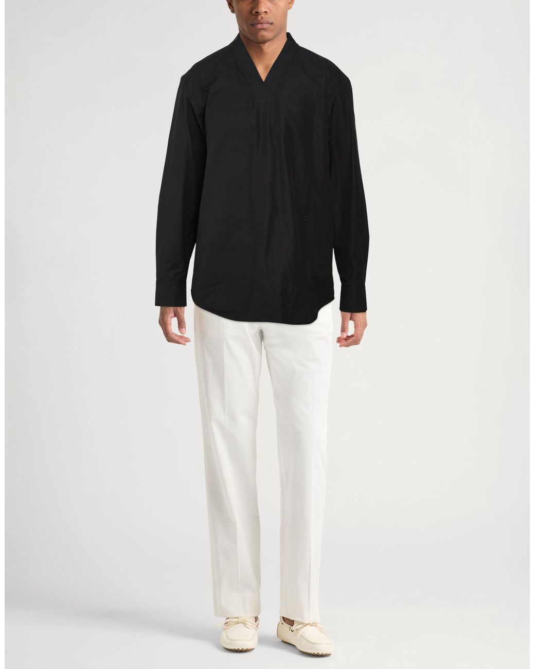 Camisa Jil Sander de hombre de color Black