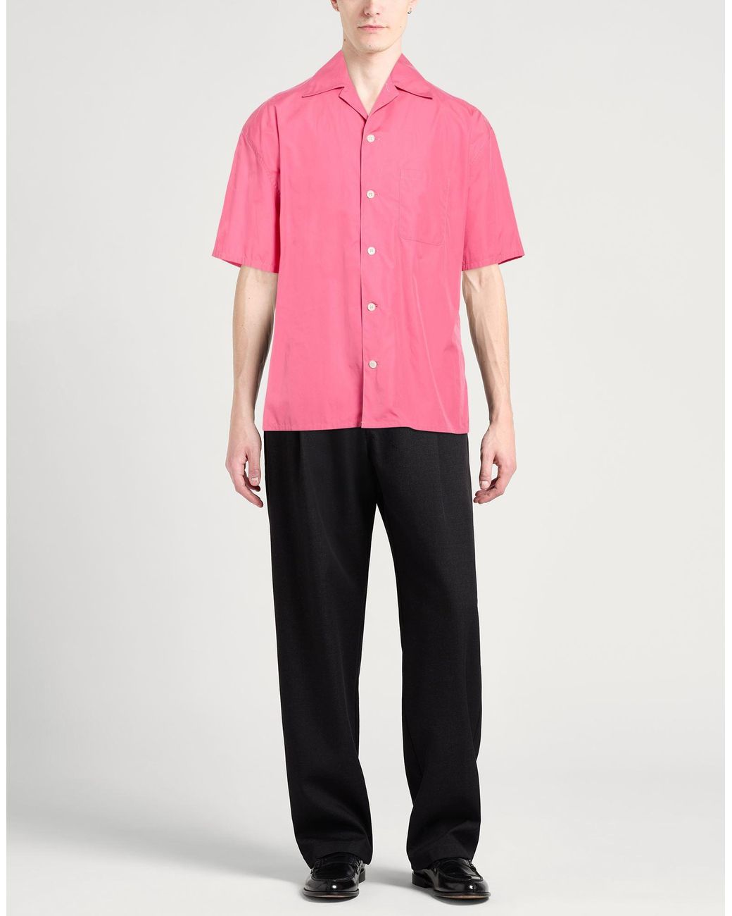 Camisa McQueen de hombre de color Pink