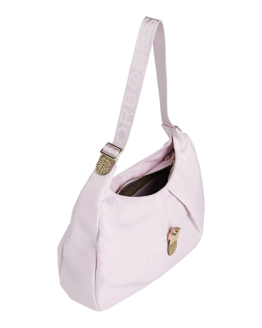 Borbonese Pink Schultertasche