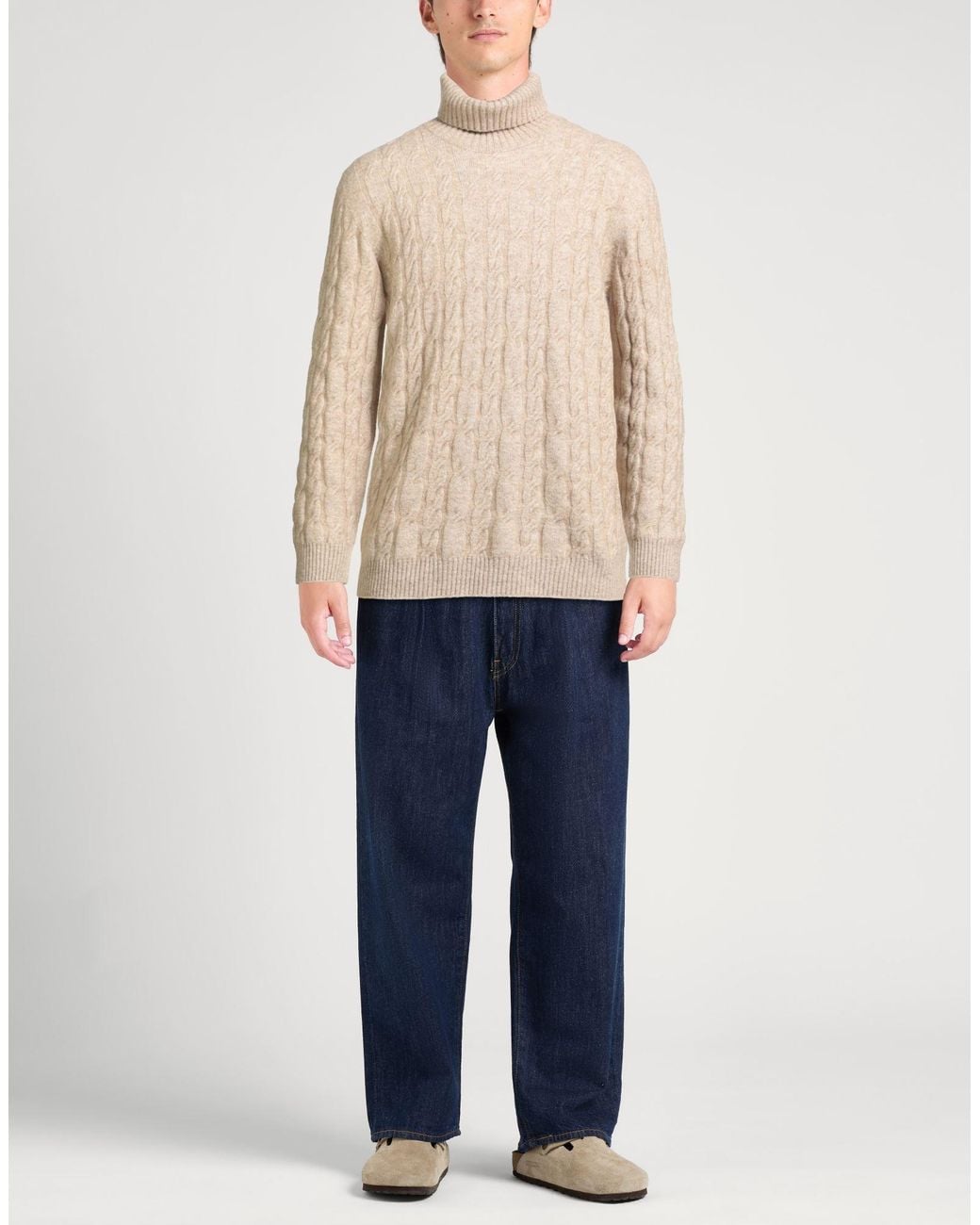 Kangra Natural Turtleneck for men