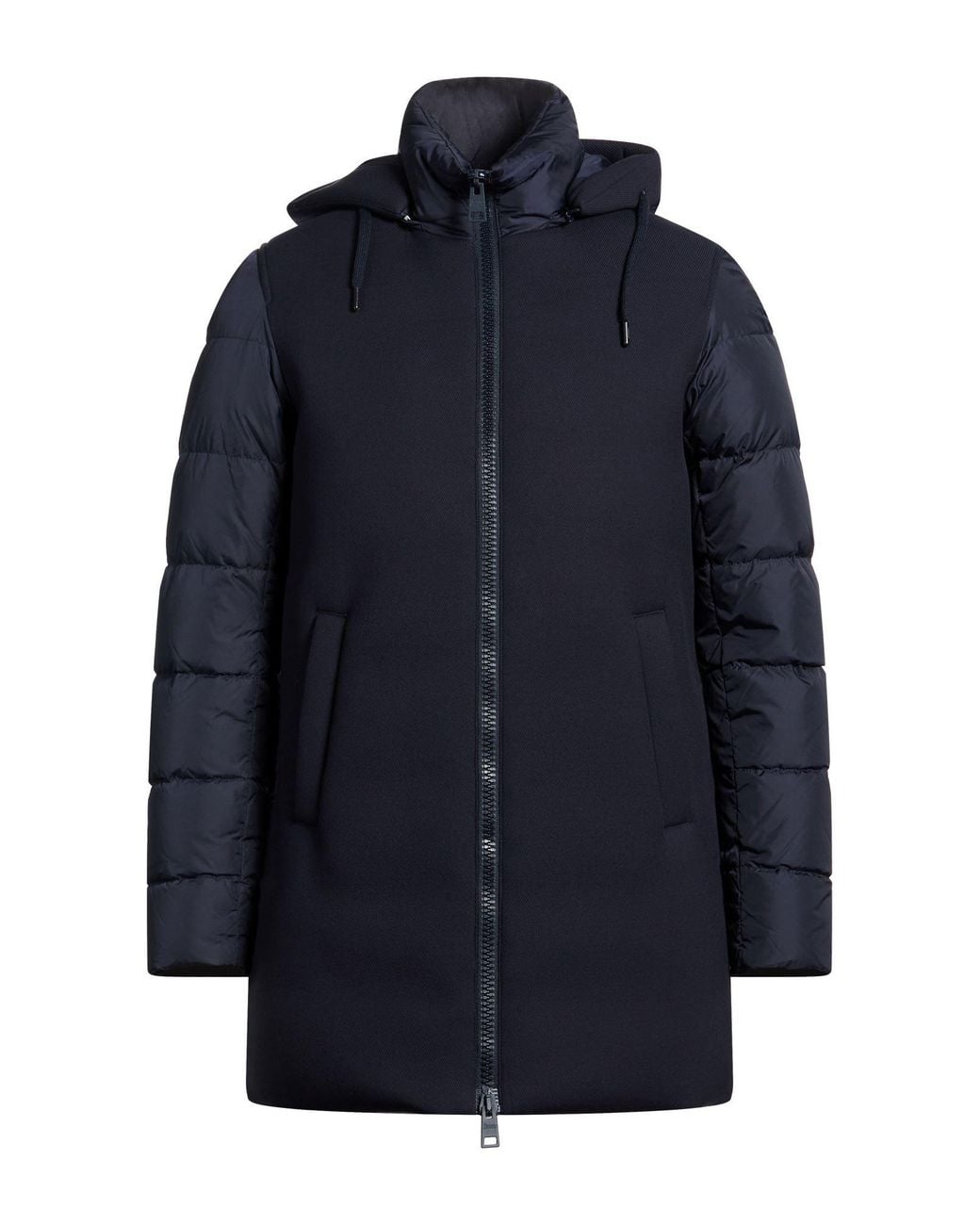 Herno Blue Midnight Puffer Polyamide, Viscose for men