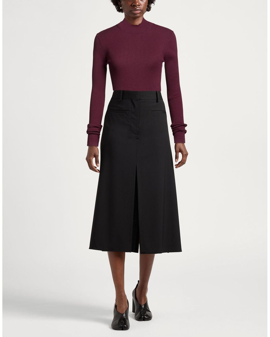 Twinset Purple Turtleneck