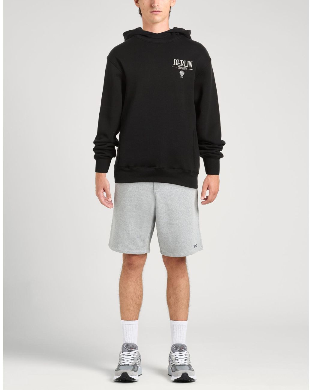 Alpha Industries Black Sweatshirt Cotton, Polyester for men