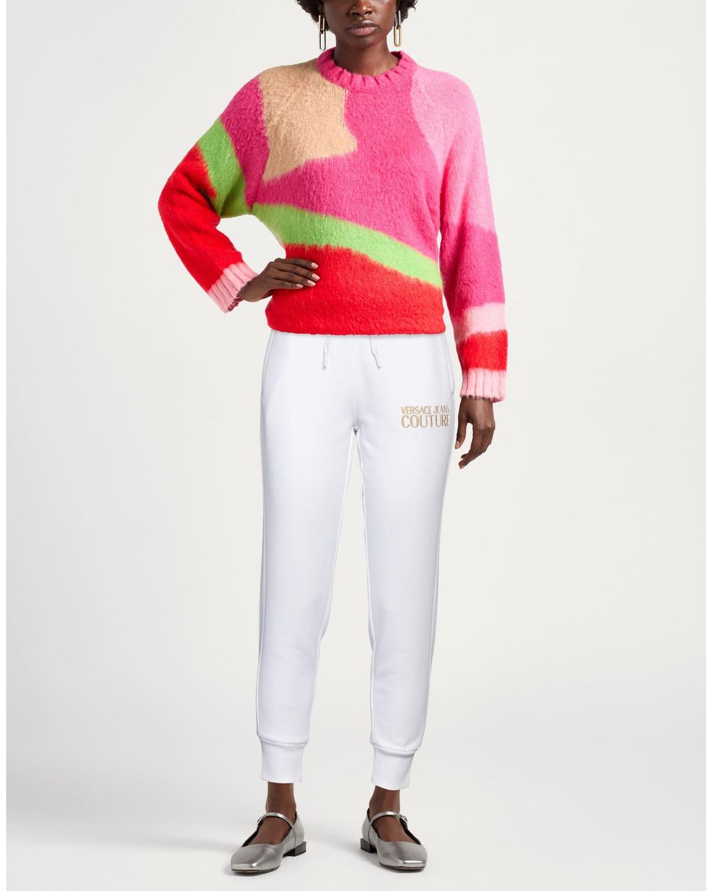 Versace Jeans Couture White Trouser