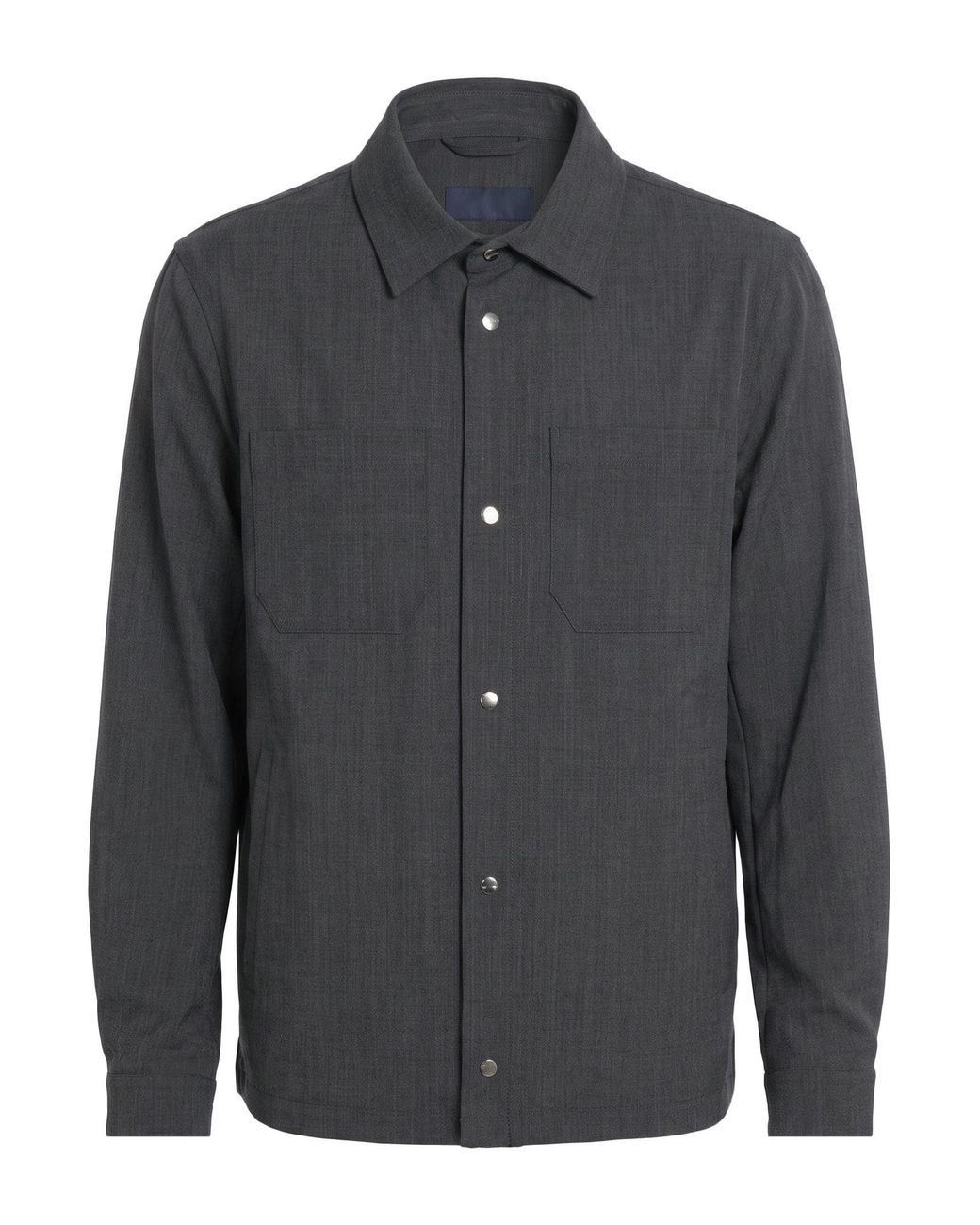 Herno Gray Jacket Polyester, Virgin Wool, Elastane for men