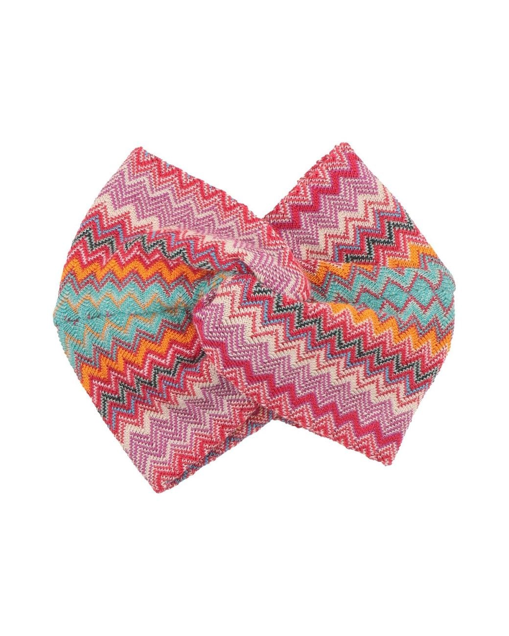 Missoni Pink Hair Accessory Wool, Acrylic