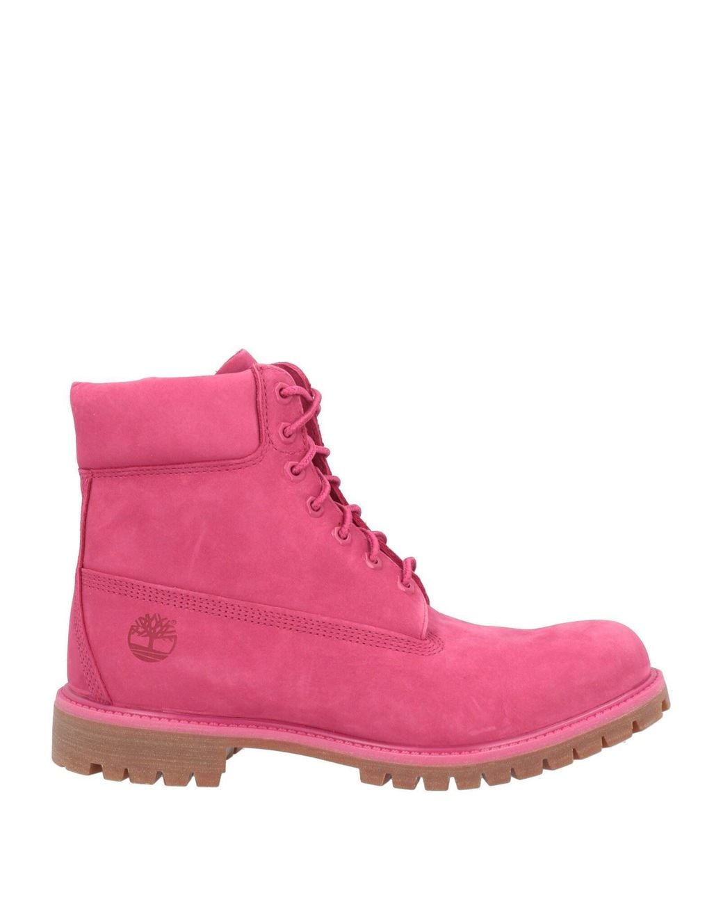 Timberland Pink Ankle Boots Leather for men