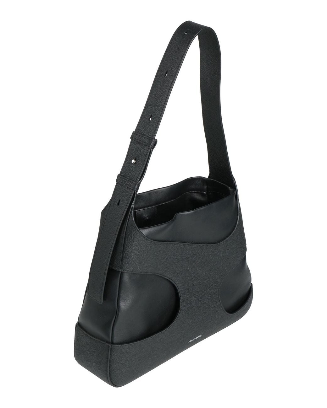 Ferragamo Black Shoulder Bags