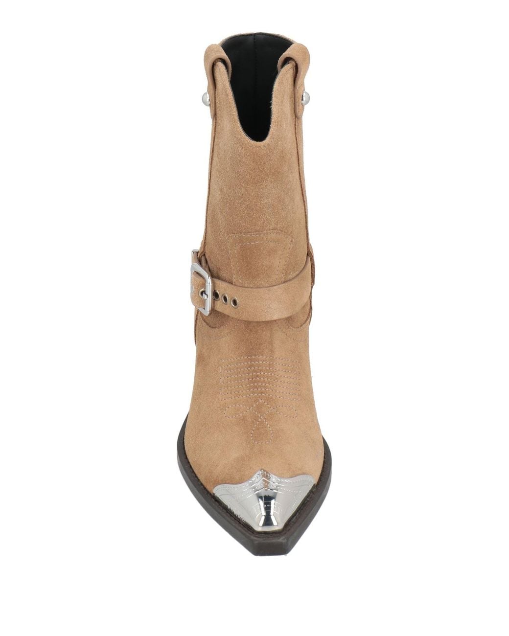 Pinko Brown Ankle Boots