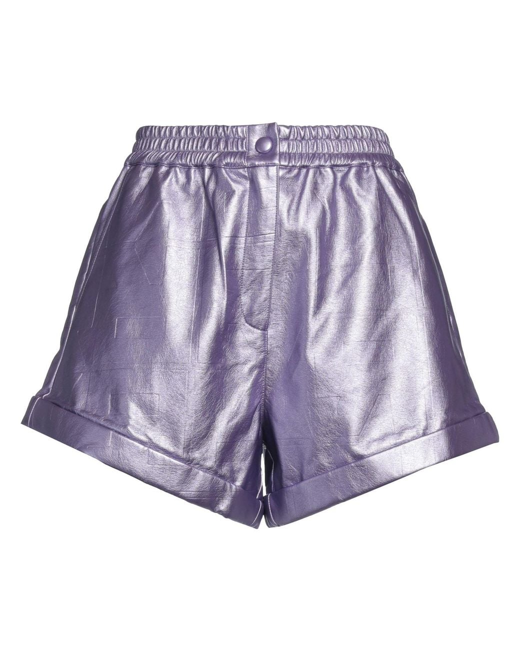 ROTATE BIRGER CHRISTENSEN Purple Shorts & Bermuda Shorts