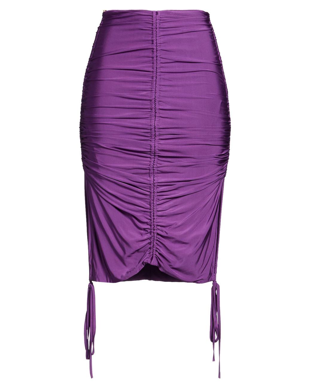 W Les Femmes By Babylon Purple Midi Skirt