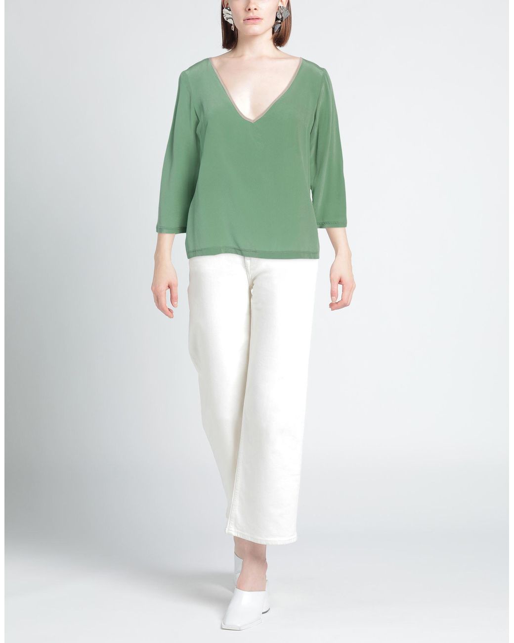 Camicettasnob Green Top