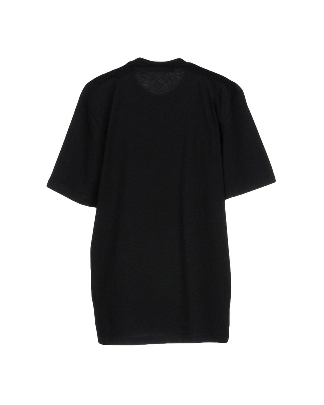 MSGM Black T-Shirt Cotton