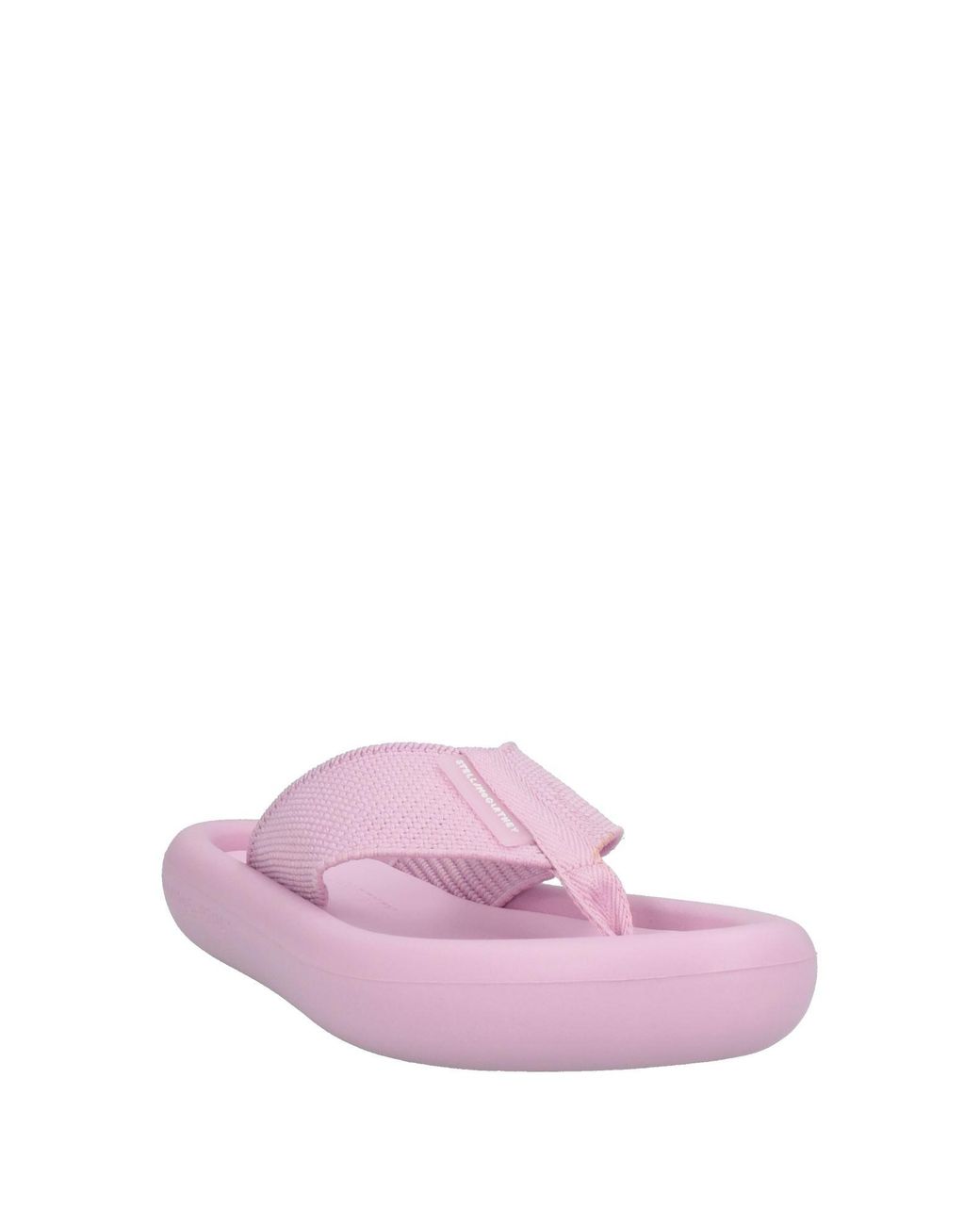Stella McCartney Pink Toe Post Sandals