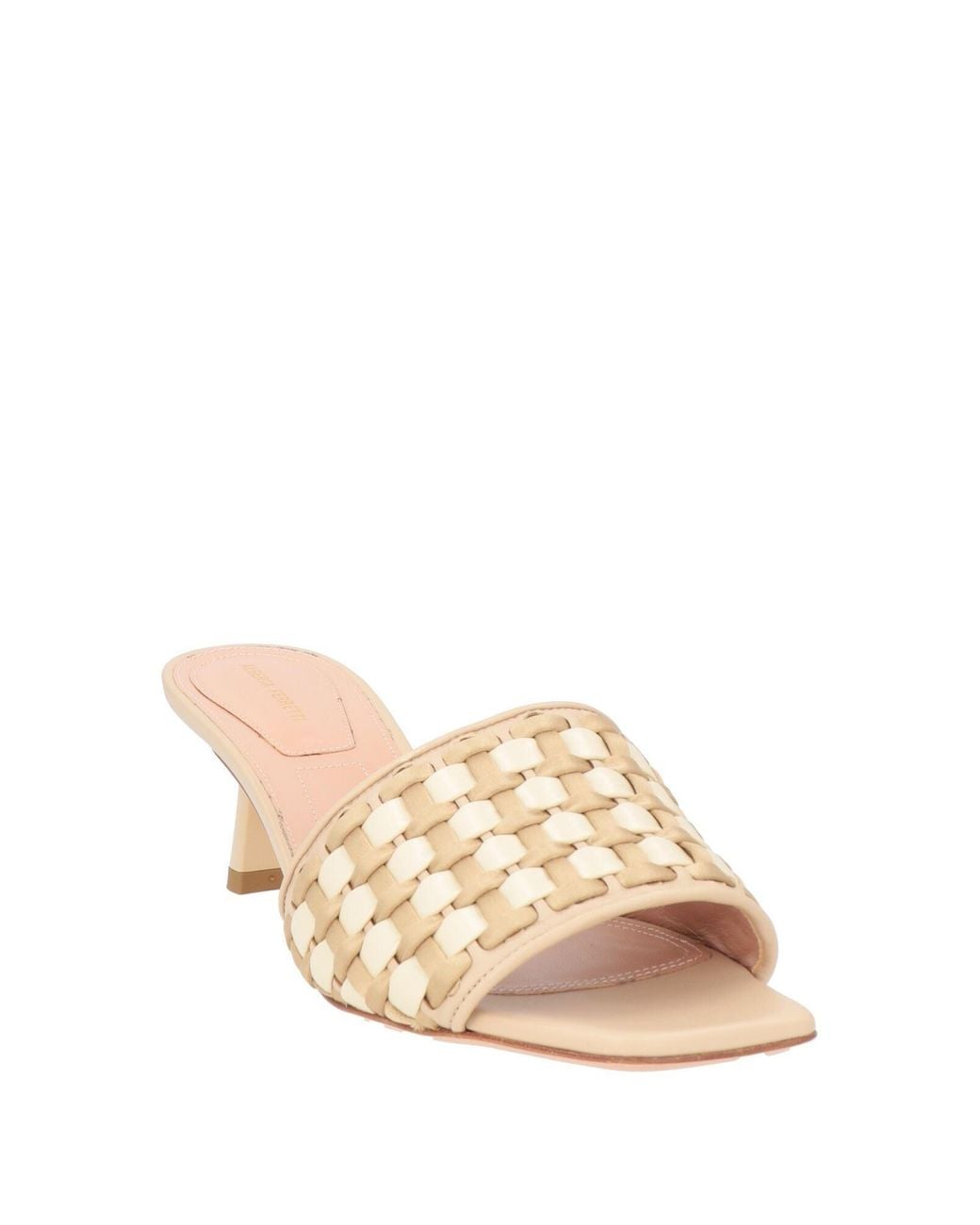 Alberta Ferretti Natural Sandals