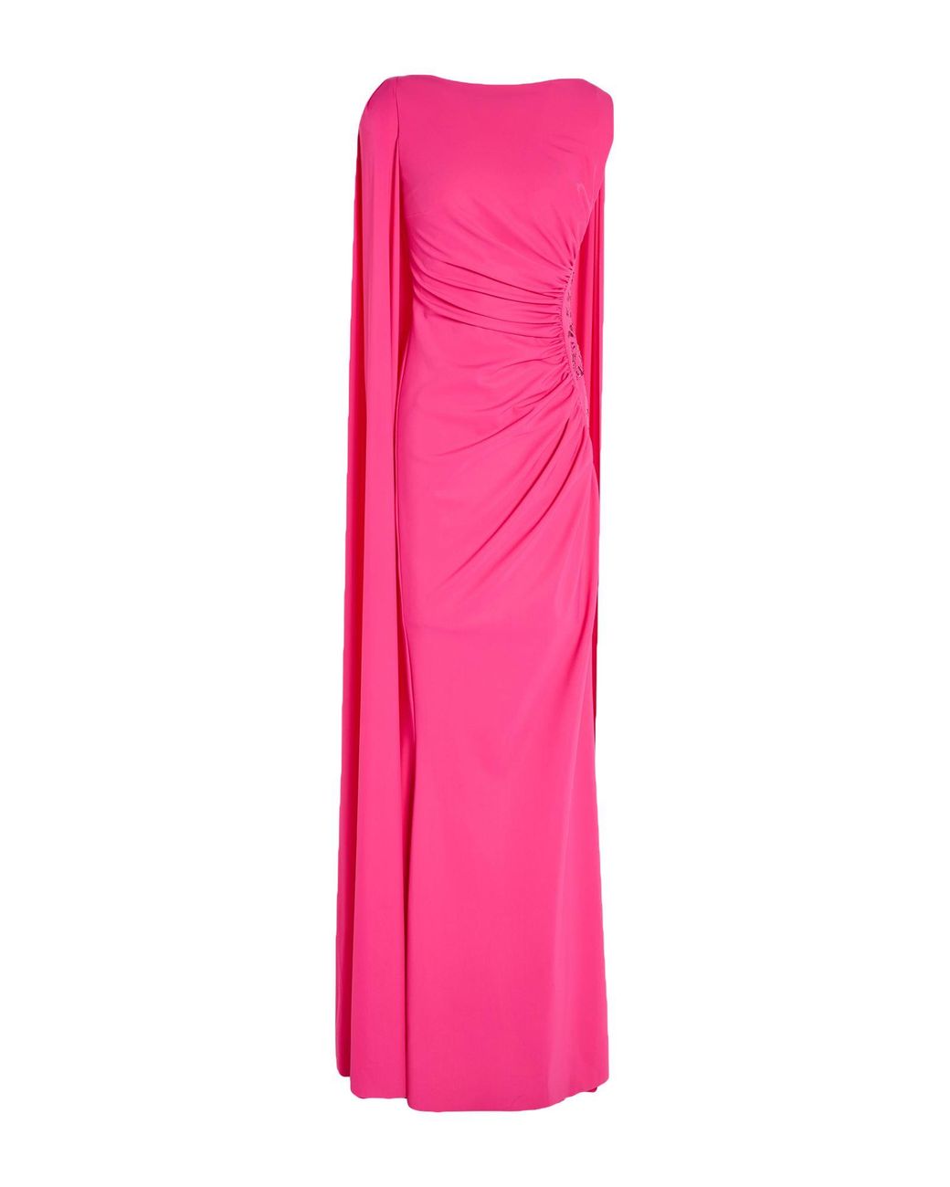 La Petite Robe Di Chiara Boni Pink Fuchsia Maxi Dress Polyamide, Elastane