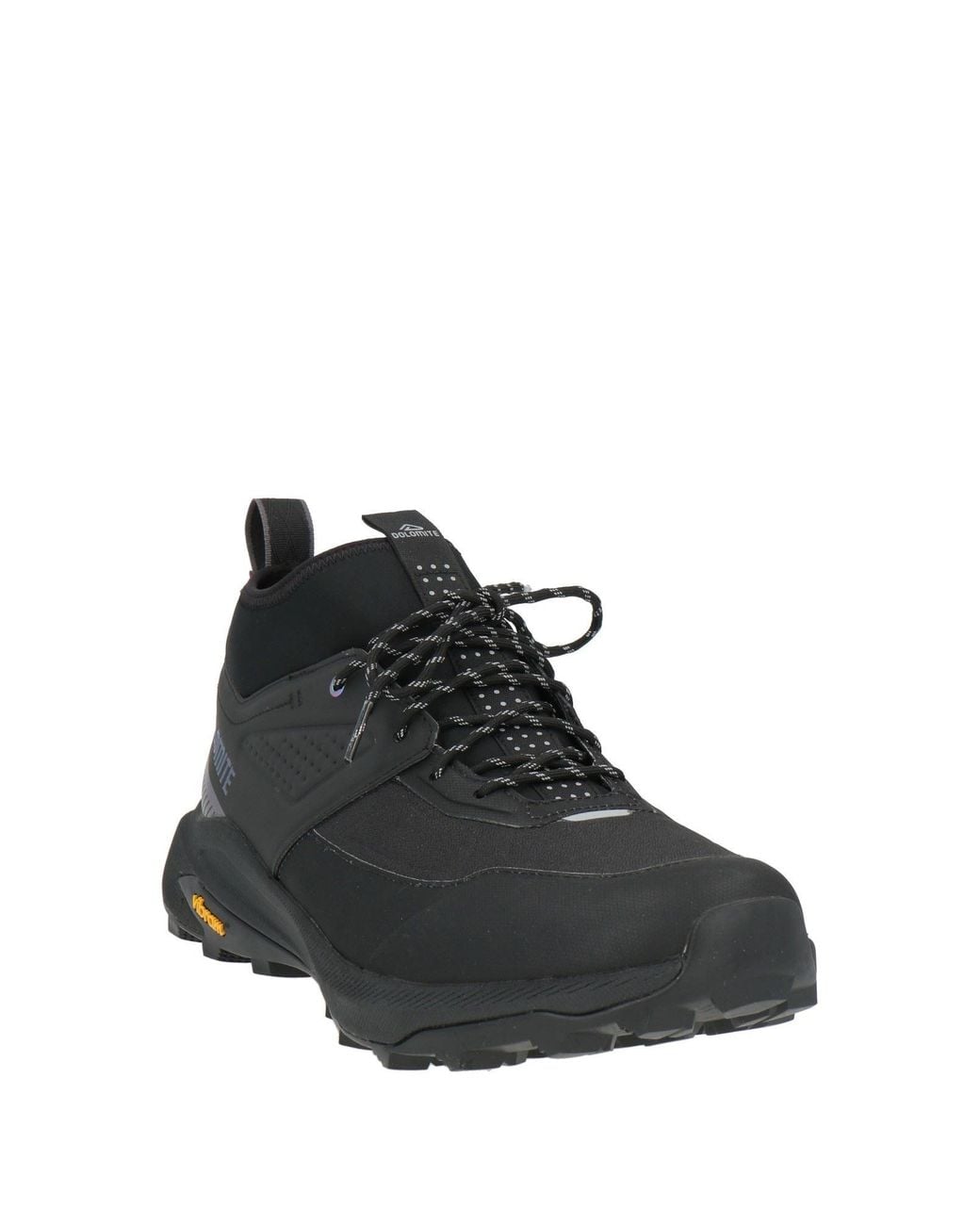 Dolomite Black Sneakers Synthetic Material, Textile Fibers for men