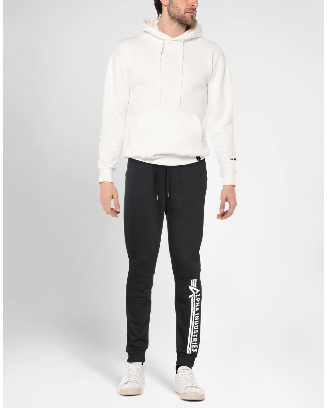 Alpha Industries Black Pants for men