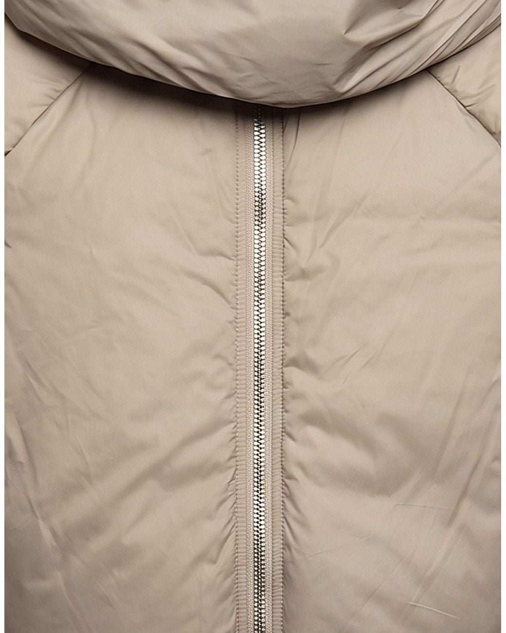 Rick Owens Natural Light Puffer Polyamide for men