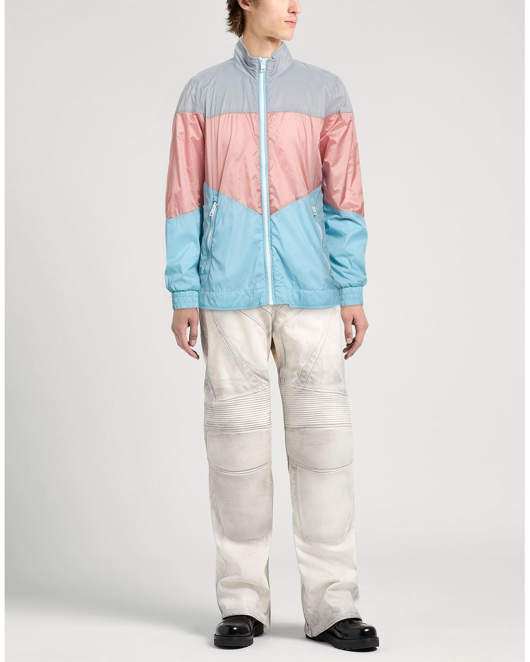 DIESEL Blue Jacket for men