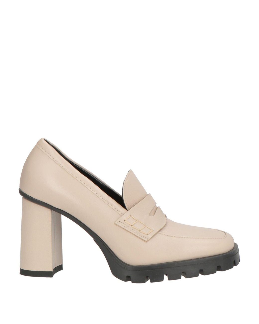 Lorenzo Mari Natural Loafers Soft Leather