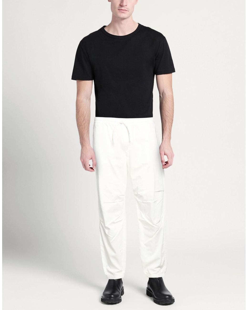 ARMANI EXCHANGE White Trouser for men