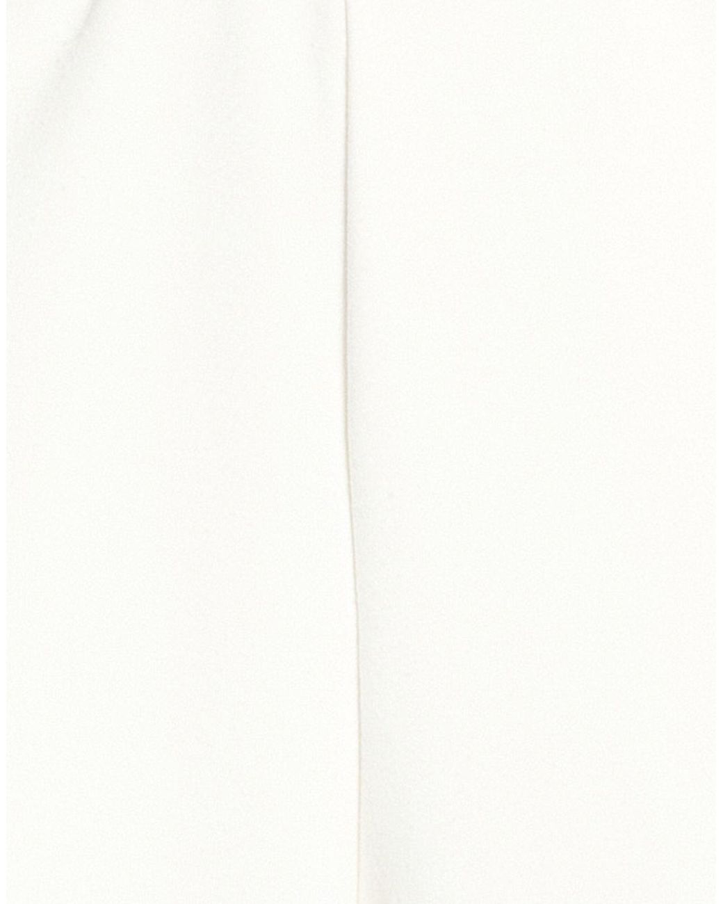 hinnominate White Pants Modal, Polyester, Elastane