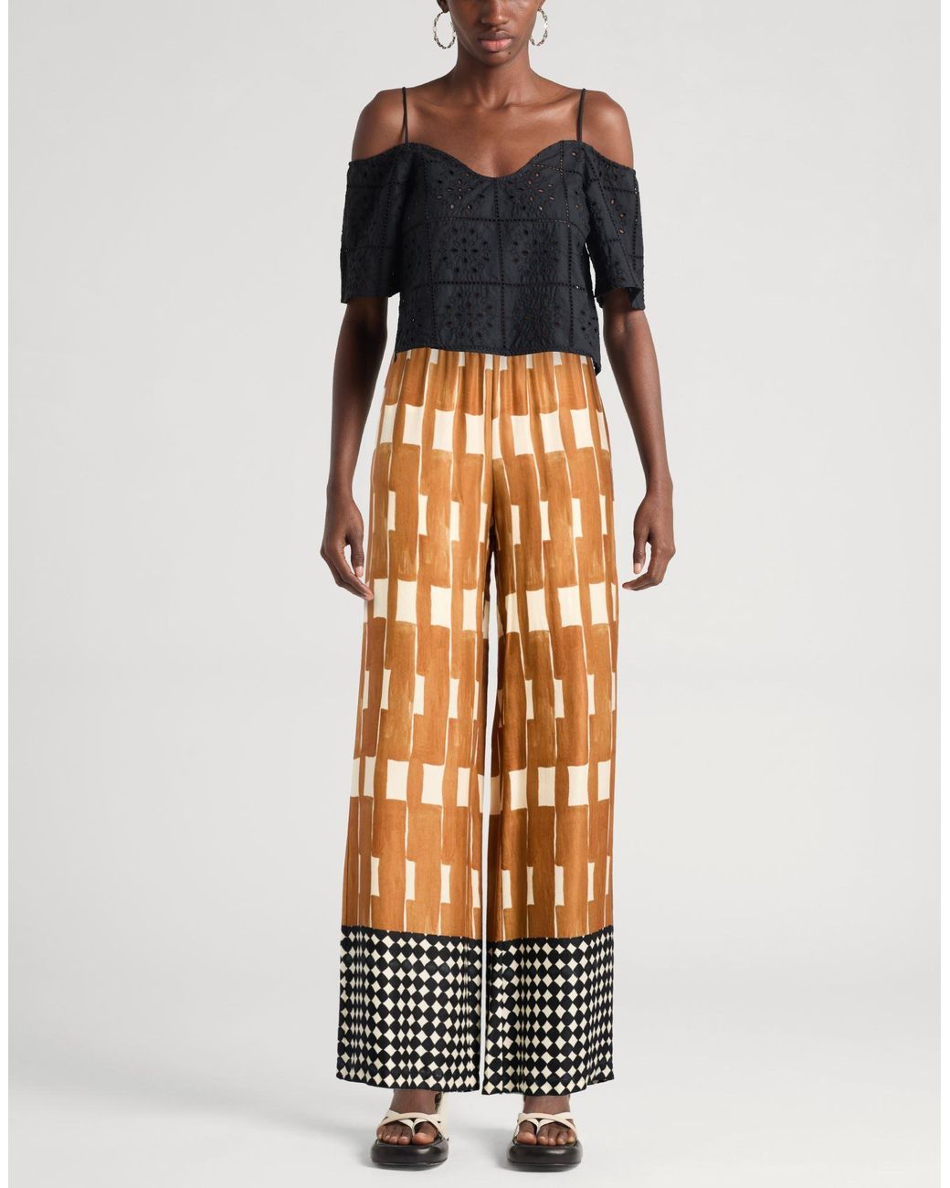 Ottod'Ame Orange Pants