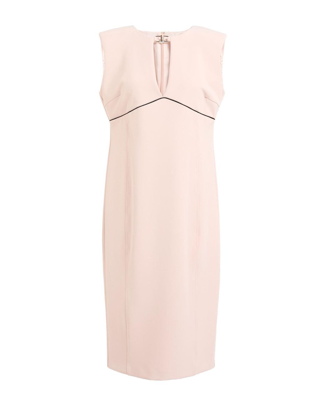 Liu Jo Pink Blush Midi Dress Polyester, Elastane