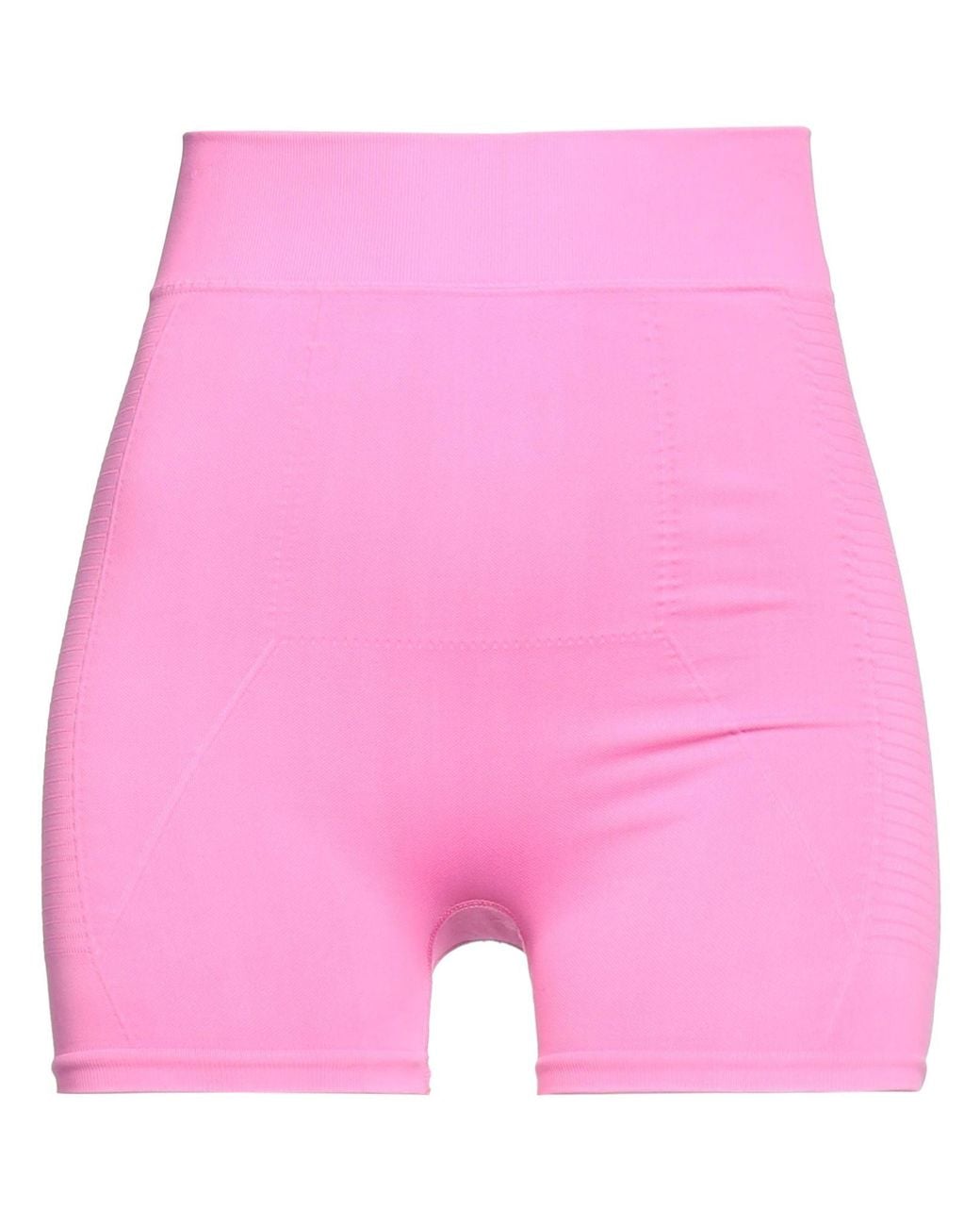 Rick Owens Pink Fitted Bike Shorts