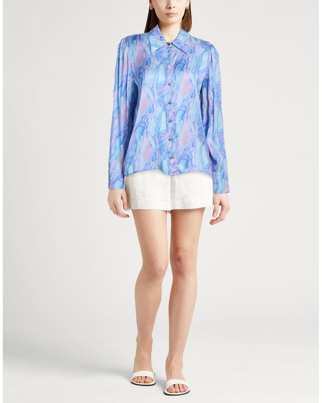 Liu Jo Blue Shirt Viscose