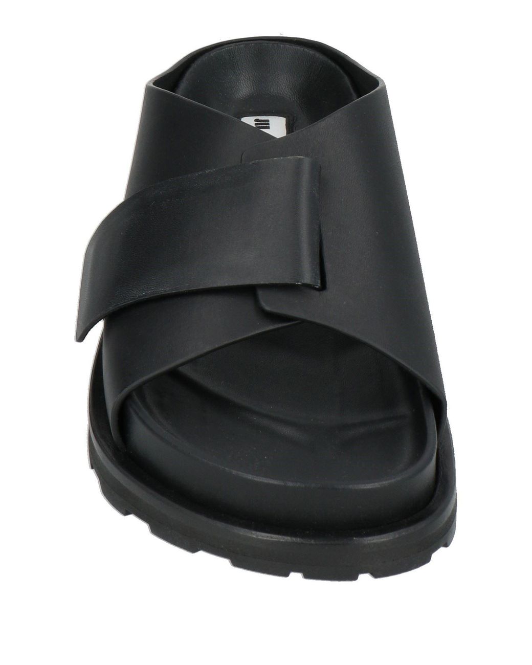 Jil Sander Gray Sandals Cowhide
