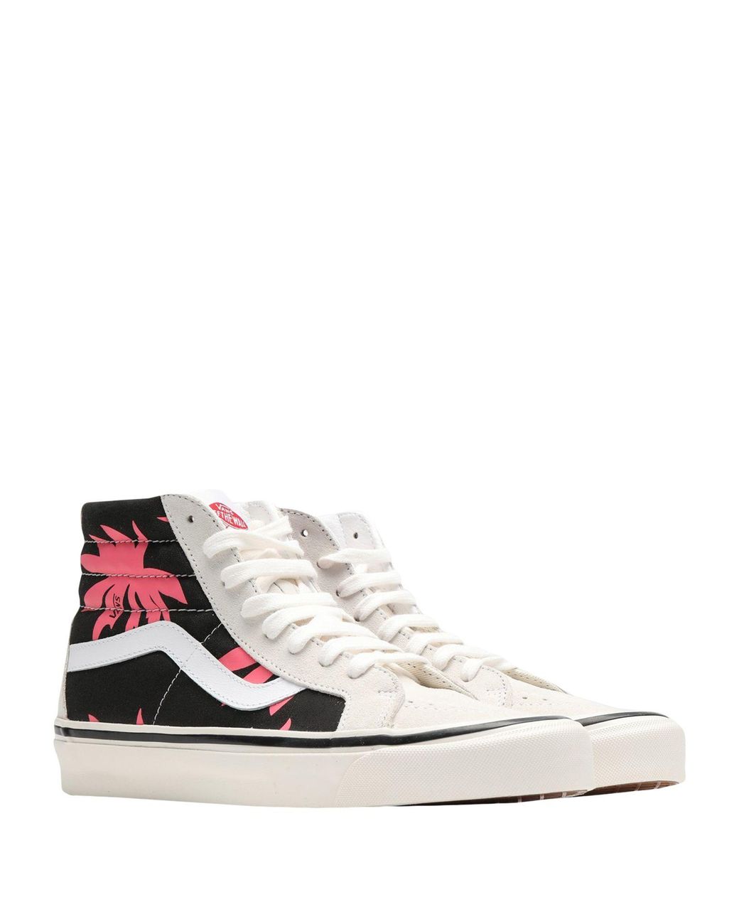 white canvas vans high tops