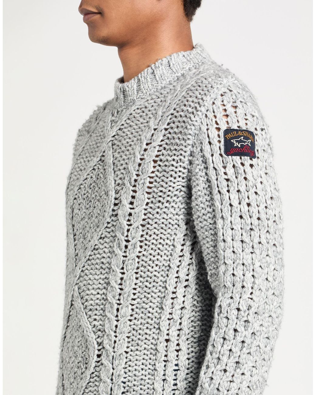 Paul and shark jumper grey hotsell