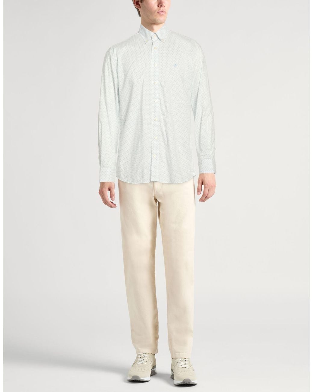 Hackett White Shirt Cotton for men