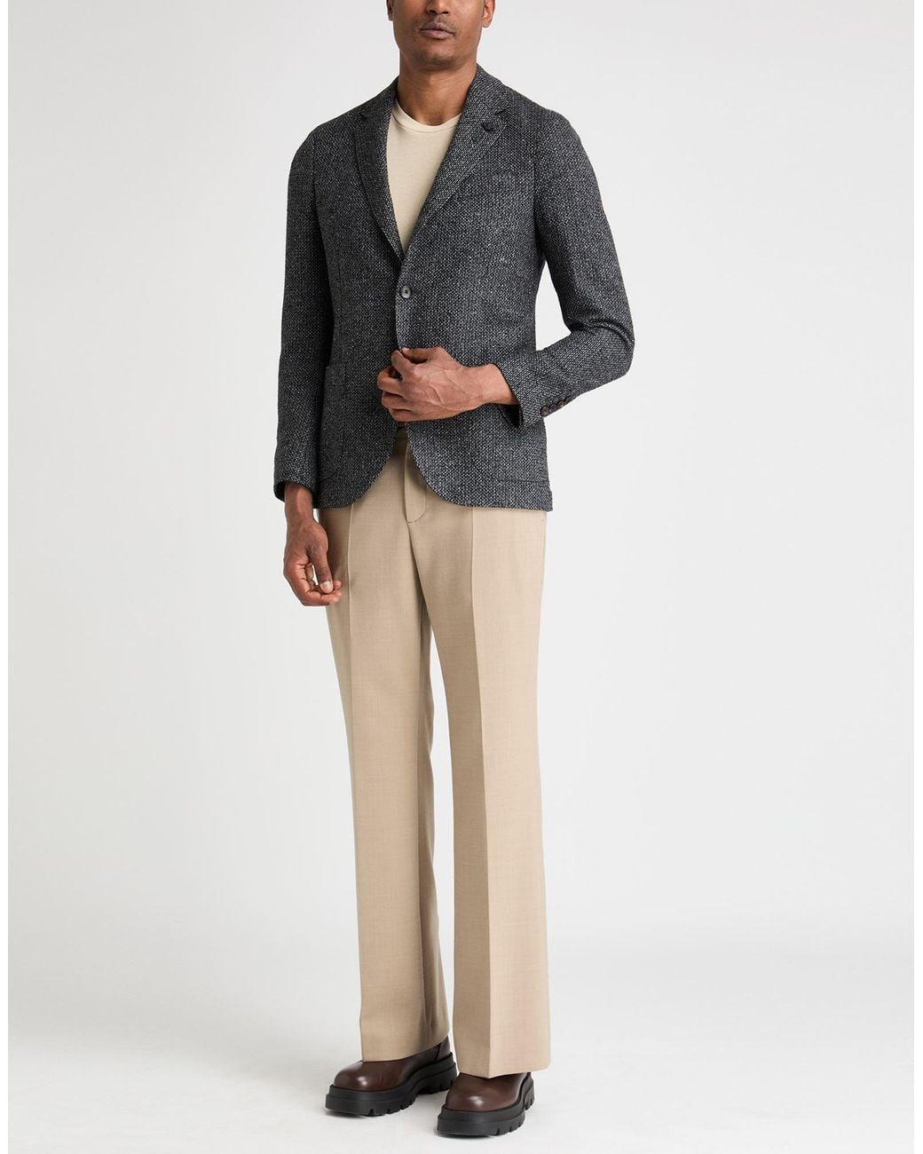 Lardini Black Blazer for men