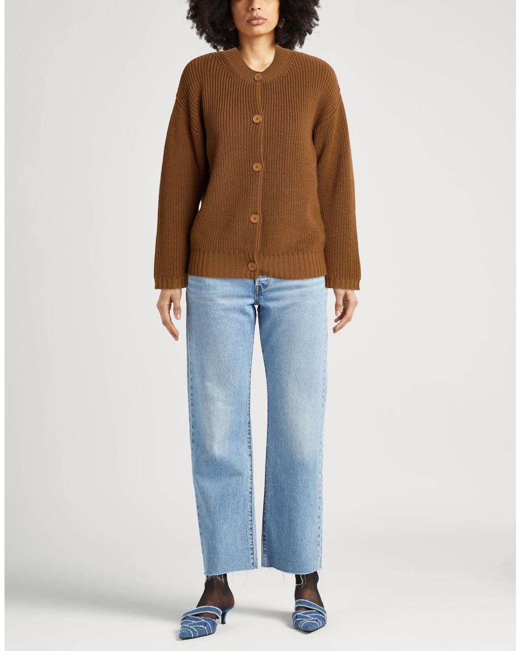 Alpha Studio Brown Cardigans