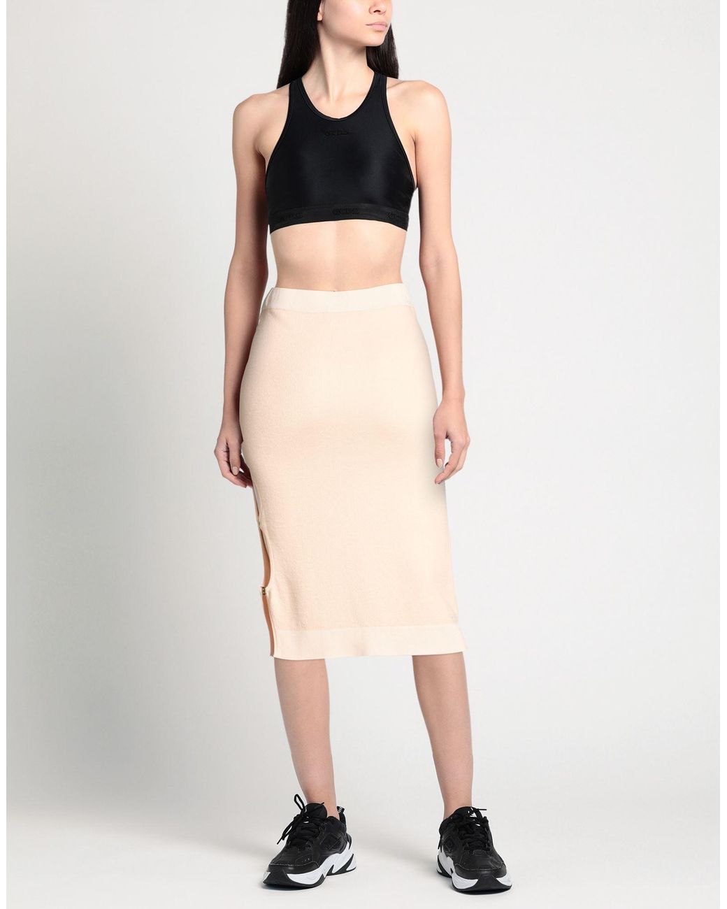 Blugirl Blumarine Natural Midi Skirt