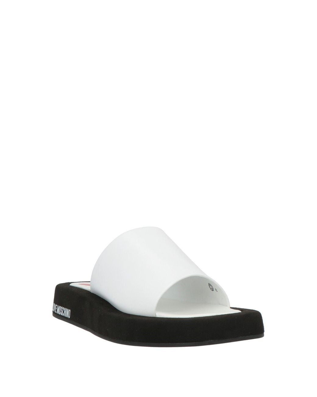 Love Moschino White Sandals Leather