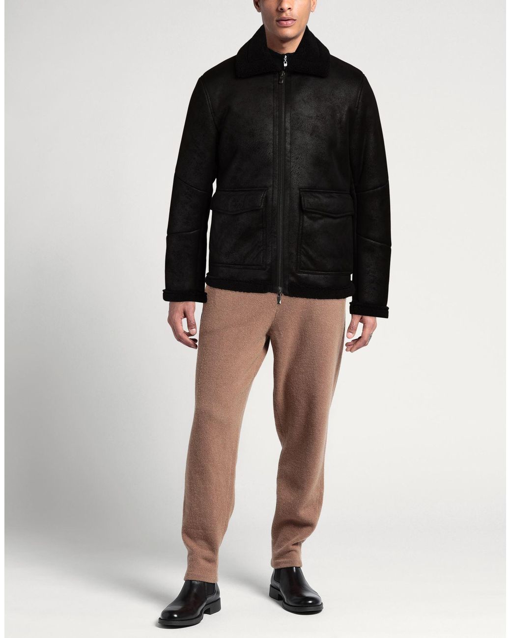 Shearling & Teddy di Gazzarrini in Black da Uomo