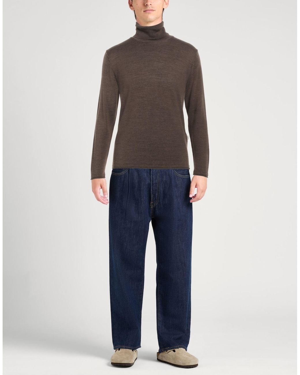 Liu Jo Brown Turtleneck Acrylic, Wool for men