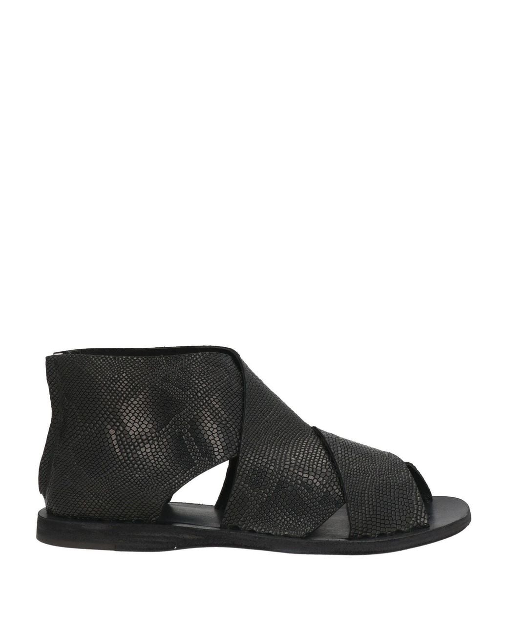Officine Creative Black Sandals Leather
