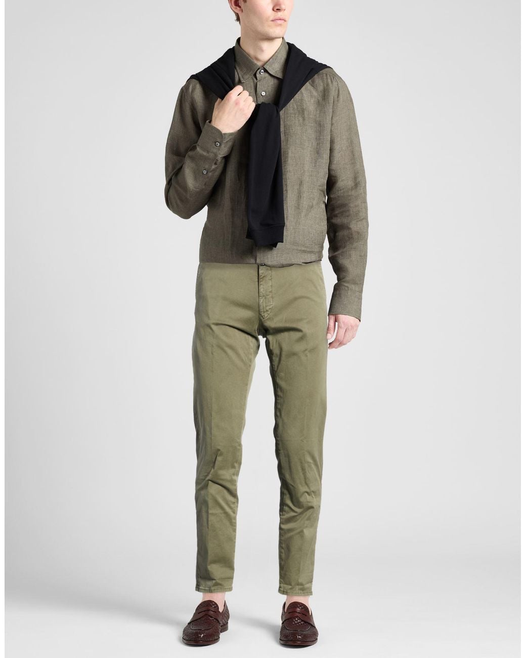 Incotex Green Pants for men