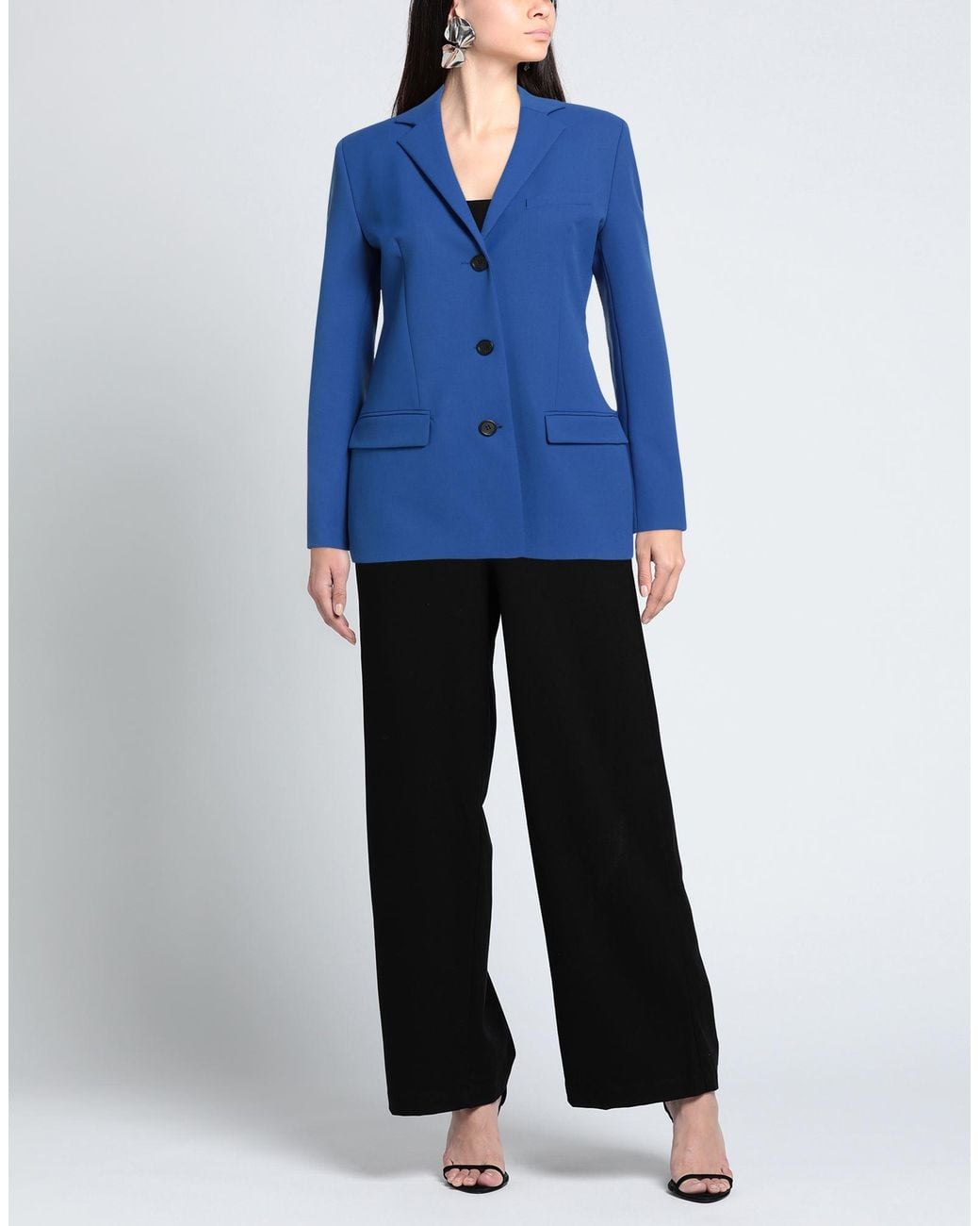 Kwaidan Editions Blue Blazer Polyester, Wool, Elastane