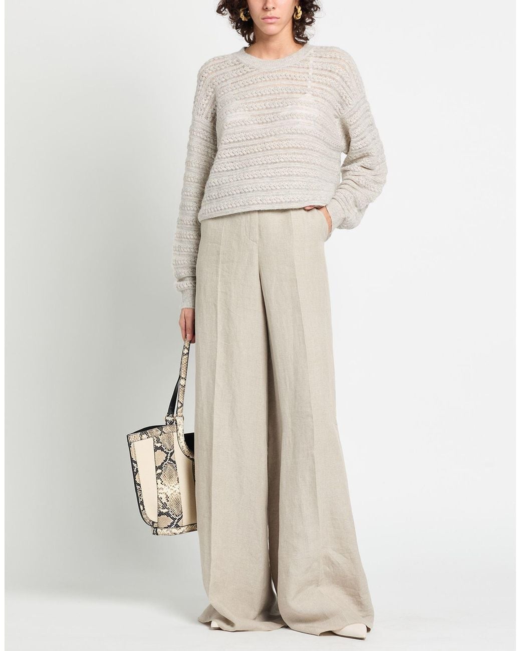 Max Mara White Pants