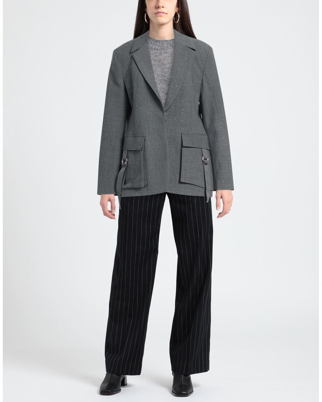 Blumarine Gray Blazer