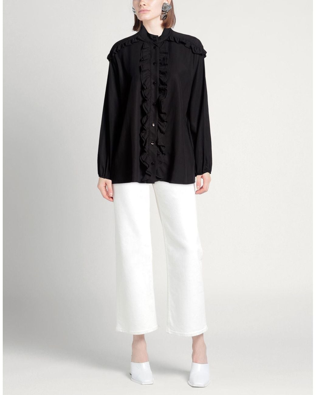 Compagnia Italiana Black Shirt Lyocell